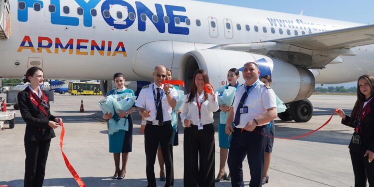 TIA mirëpret FlyOne Armenia dhe rikthen lidhjen direkte me Yerevanin