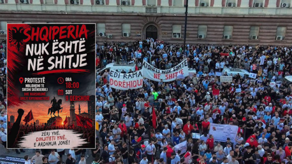 Nis protesta e dhjetë në Tiranë