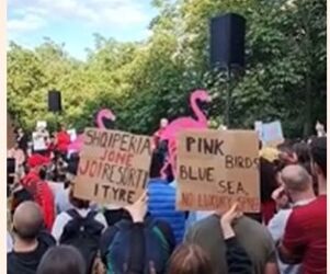 Protestë kundër Ramës edhe në Berlin: Natyra është e jona