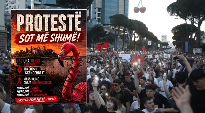 “Shqipëria nuk është në shitje!”/ Nis protesta e tretë e qytetarëve kundër projektit në Zvërnec