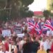 “Rama jepe dorëheqjen”, përfaqësues nga diaspora marshojnë drejt kryeministrisë