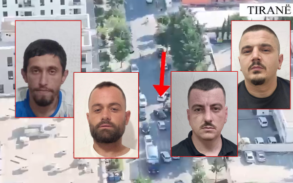 Kush janë 4 anëtarët e grupit kriminal të arrestuar në Tiranë