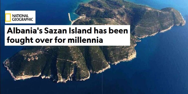 “National Geographic”: Sazani, ishulli i dëshiruar për mijëra vjet nga të fuqishmit