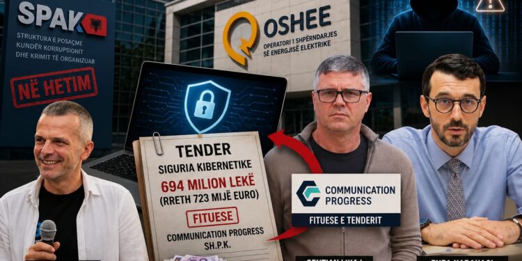 OSHEE injoron hetimet e SPAK, i beson tenderin 720 mijë euro për sigurinë kibernetike kunatit të Ermal Beqirit