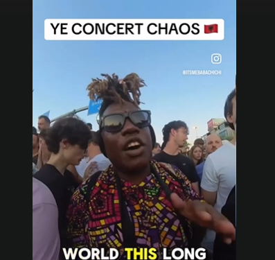 Turisti skandalizohet nga organizimi i dobët i koncertit të Kanye West: Ishte kaos