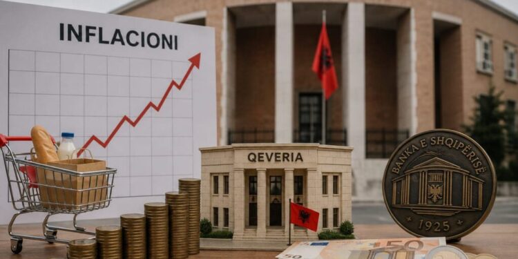 Euro bie, inflacioni rritet dhe prodhimi vendas humbet terren