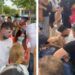 Spraj dhe piper drejt protestuesve, përfundon në ambulancë njëri prej tyre