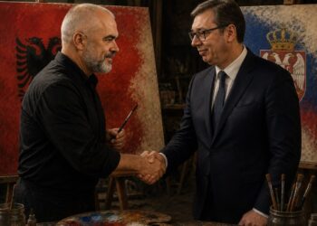 Shqipëria e piktorit si mëmëdhe i serbëve, jo i shqiptarëve!