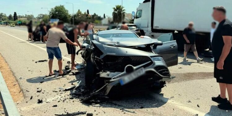 Aksident i rëndë në tunelin e Prevezës, 8 të plagosur mes tyre dy fëmijë