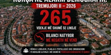 Korça po boshatiset, alarmi i shifrave/ Alolli: Bilanci natyror më negativ në vend, 265 më shumë vdekje se lindje
