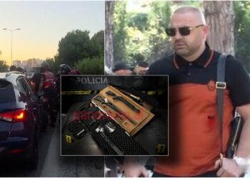 Shpataraku transferohet në paraburgimin e Peqinit, ish-polici u arrestua me Ergys Agasin