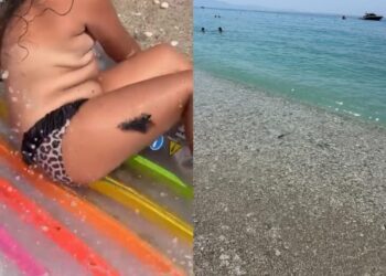Ndotje në bregdetin e Borshit dhe Qeparos, pushuesit denoncojnë mbetje nafte në det