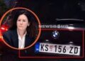 Skandali/ A është Vlora Hyseni vetë agjente serbe?! Ja makina me të cilën erdhi nga Kosova