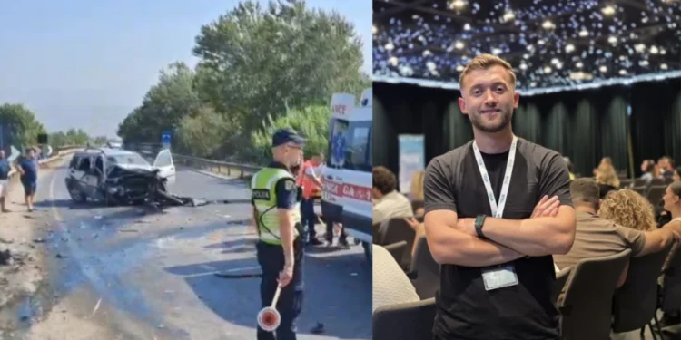 Aksidenti fatal në Vorë, humb jetën gazetari 26-vjeçar