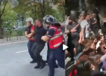Tensionohet situata te Kuvendi, policia merr zvarrë disa protestues