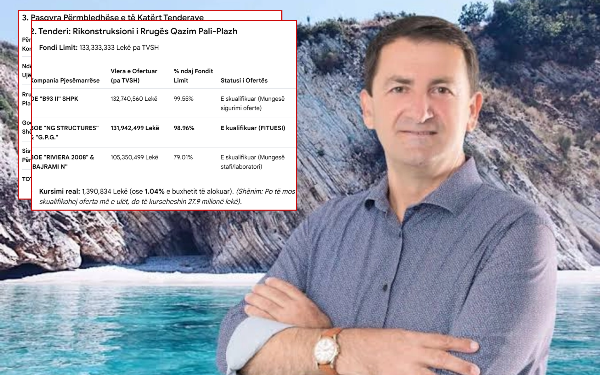 Tenderat e dyshimtë të Vangjel Tavos/ Si po prokurohen miliona € me gara të çuditshme në Bashkinë e Himarës