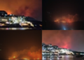 Flakët në Himarë pranë hoteleve, largohen të alarmuar turistët