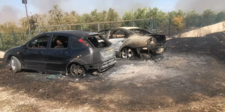 Zjarri në Levan, shkrumbohen nga flakët dy makina