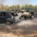 Zjarri në Levan, shkrumbohen nga flakët dy makina
