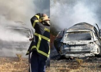 Atentati në Mirditë/ Një i shoqëruar dhe një pistë hetimi, makina u dogj 20 minuta pas vrasjes