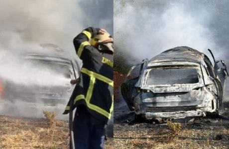Atentati në Mirditë/ Një i shoqëruar dhe një pistë hetimi, makina u dogj 20 minuta pas vrasjes