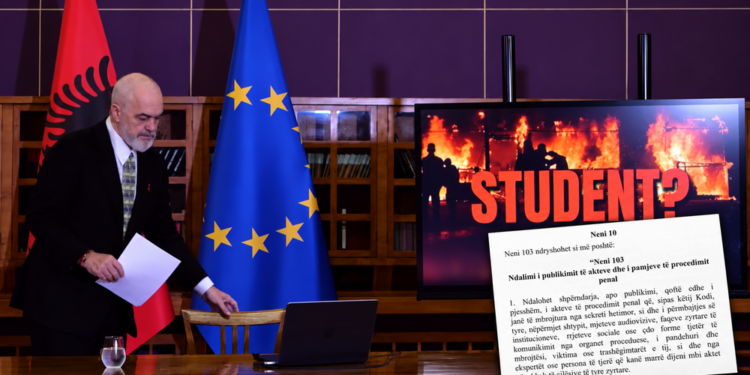 Edi Rama, si zëdhënës i Policisë së Shtetit: A e shkeli ligjin duke publikuar të dhëna për protestuesit?
