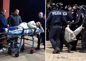 Iu thye këmba gjatë protestës, 19-vjeçari i nënshtrohet ndërhyrjes kirurgjikale