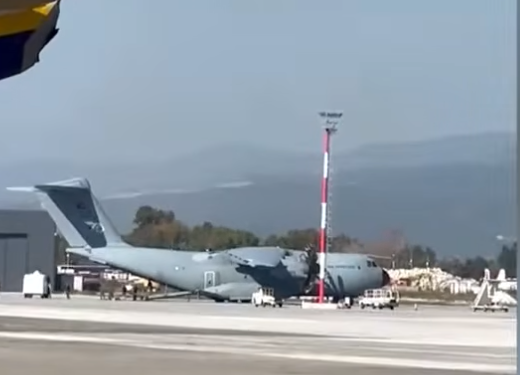 Erdogan i vjen në ndihmë Ramës, avioni ushtarak turk zbret në Rinas me dy autobotë