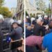 Përplasje mes qytetarëve dhe policisë pranë Kuvendit, policia u hedh spraj lotsjellës