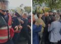 Tensione para Kuvendit kundër ‘Territoriales’, kryebashkiaku i Memaliajt përplaset me policinë