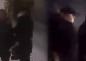 “Po të erdhi keq, shoqëroi nëpër shpia”, dy efektivë policie zihen me njëri-tjetrin gjatë protestës/ Video