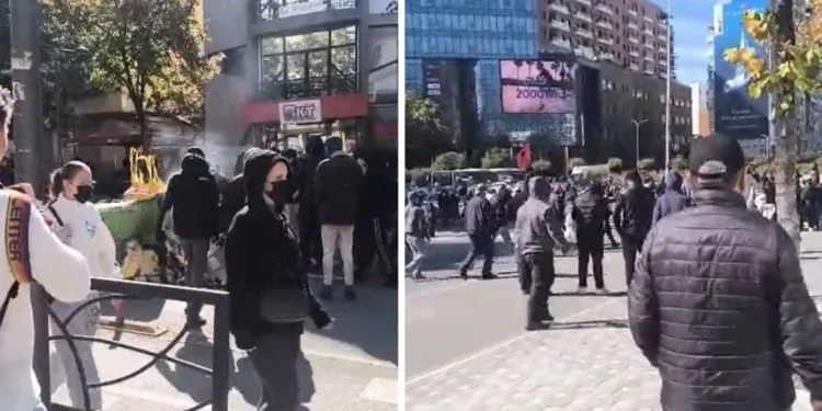 Tensione te Zogu i Zi, protestuesit u vënë flakën koshave të mbeturinave