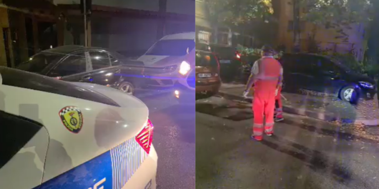 Të shtëna me armë te Komuna e Parisit, qëllohet një makinë në ecje