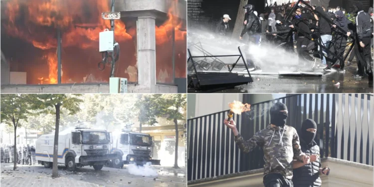 Protesta e studentëve në Tiranë. Kush mban përgjegjësi për kaosin dhe dhunën para Ministrisë së Arsimit?