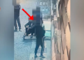 Theu xhamat e Gjykatës Kushtetuese gjatë protestës, arrestohet 19-vjeçari