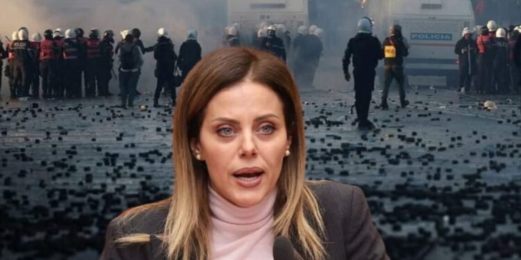“Skandaloze përdorja e plumbave të gomës”, deputetja e PS: Policia të mos dhunojë fëmijët