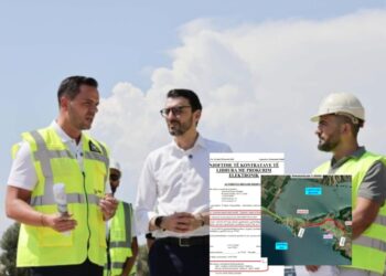 Agbes “fitoi” tenderin 16 mln euro, Karakaçi fshehu “flamurin e kuq” dhe “inaguroi” rrugën e Ksamilit