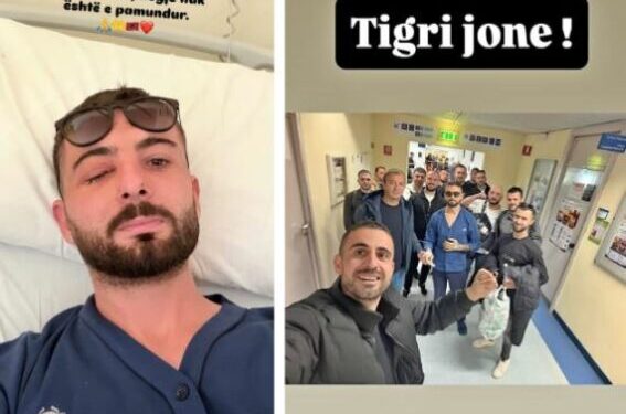U plagos me plumb gome në protestën e studentëve, Erjon Vishkulli ndan pamjet pas operacionit