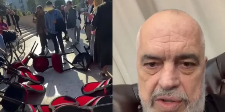 Refuzimi i pedagogëve dhe studentëve për dialog, Rama bën si interesant nga zyra/ VIDEO