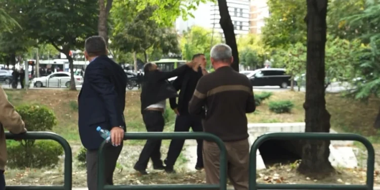 Protestuesi godet me shpullë djalin e ish-deputetit të Partisë Socialiste