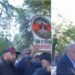 “Pritja” që s’e priste Braçe/ Qytetarët e ‘shtypin’, njëri i hedh ujë në fytyrë