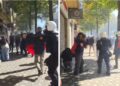 Polici i FNSH spërkat pa arsye me spraj lotsjellës vajzat që po qëndronin në anë të rrugës
