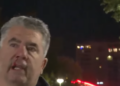 Efektivët shtrijnë në tokë dhe dhunojnë me shkop gome reporterin e medias së huaj