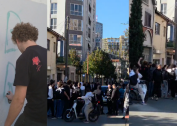 Gjimnazistët e “Partizanit” i bashkohen protestës kundër qeverisë, bojkotojnë mësimin dhe bllokojnë rrugën
